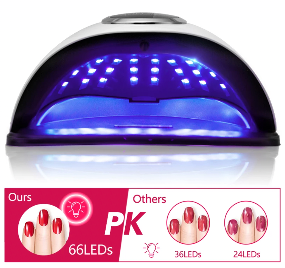 66LEDs Nail Dryer UV LED Nail Lamp