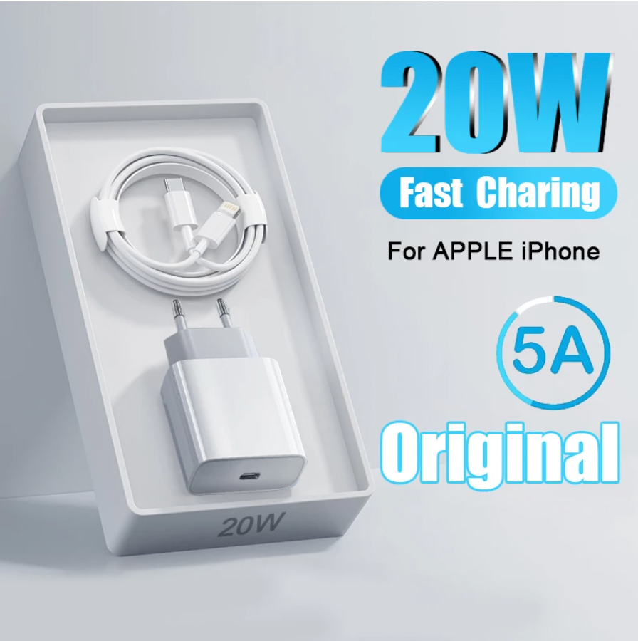 The Original 20W Fast Charger For iPhone 11, 12, 13, 14 Pro Max